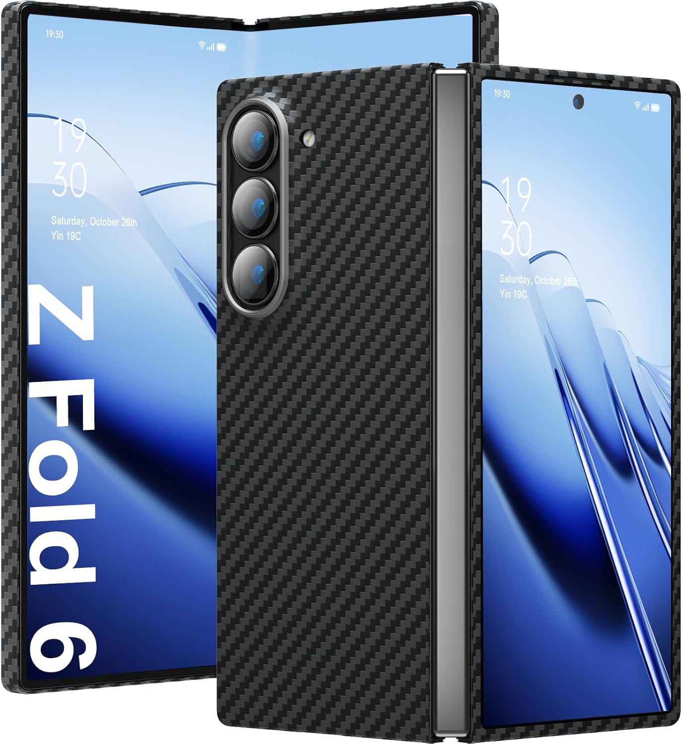 Galaxy Z Fold6 ケース SC-55E 耐衝撃 強力保護 超軽量 アラミド 先端