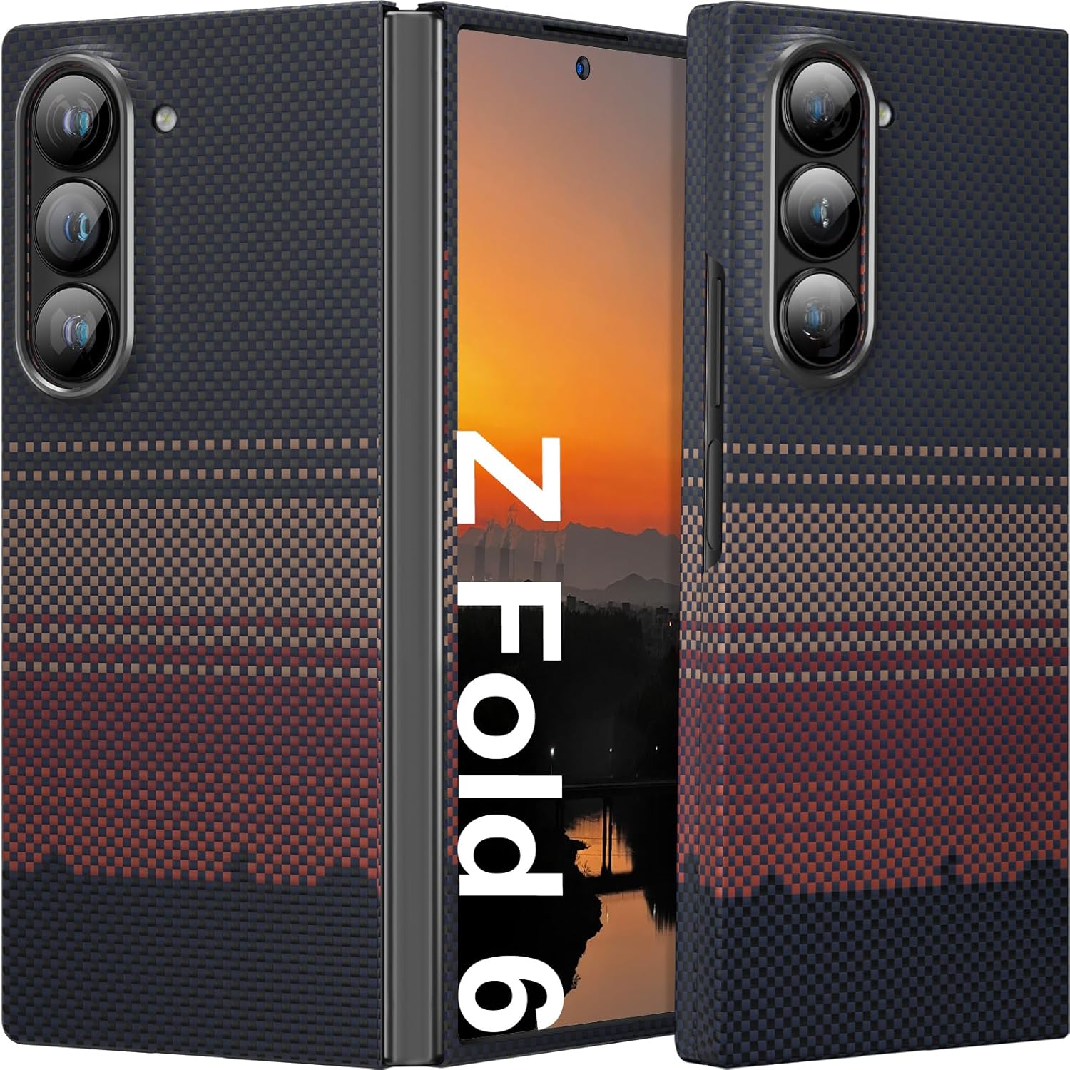 Galaxy Z Fold6 ケース SC-55E 耐衝撃 強力保護 超軽量 アラミド 先端