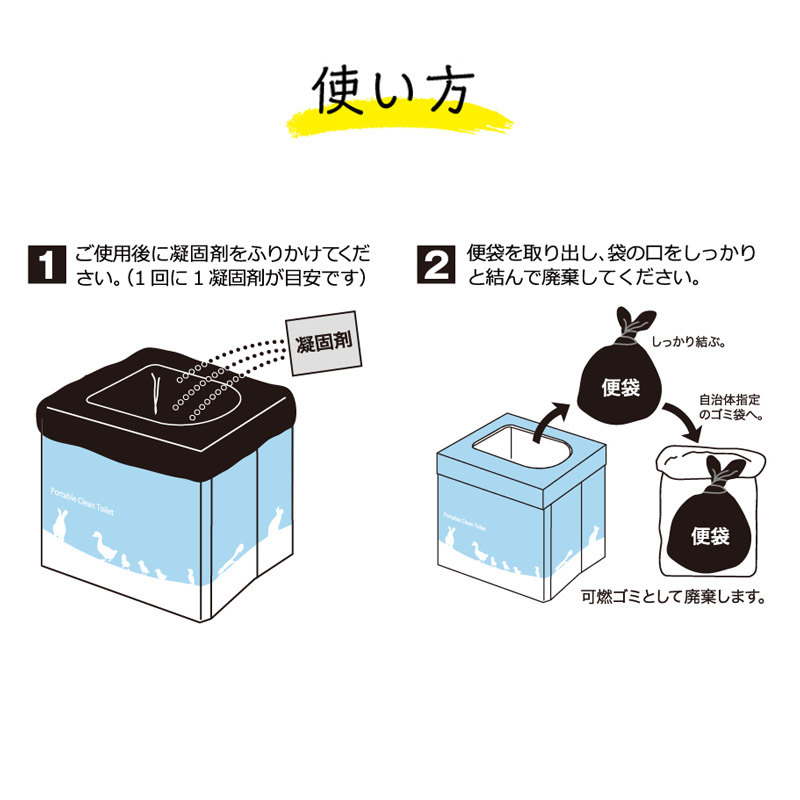 大塚包装工業 トワレス 簡易トイレ スマートタイプ OTT-301 : 防災の