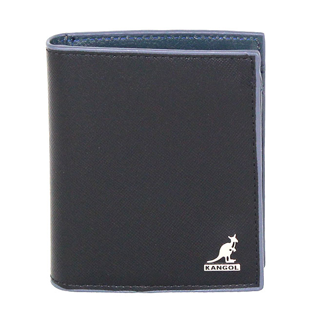 KANGOL 二つ折り財布 メンズ パスケース ブランド 革 250-10102