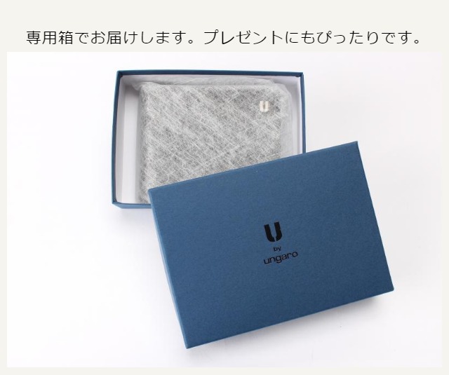 Emanuel Ungaro（エマニュエルウンガロ） 二つ折り財布 メンズ 本革