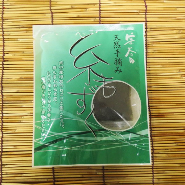 宗谷の天然手摘み糸もずく