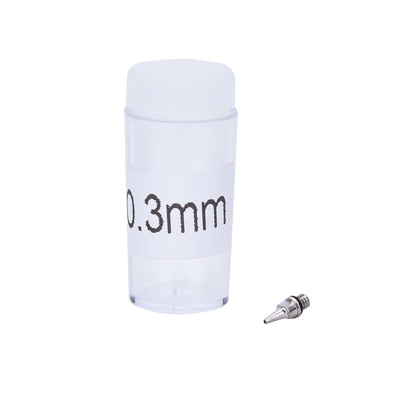 エアブラシ ノズル 交換部品 口径0.2mm 0.3mm 0.5mm : 西条問屋 エアブラシ ノズル 交換部品 口径0.2mm 0.3mm 0.5mm : 西条問屋