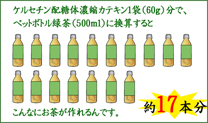 ケルセチン配糖体濃縮カテキン60g 話題の成分「ケルセチン配糖体」カテキン入り緑茶