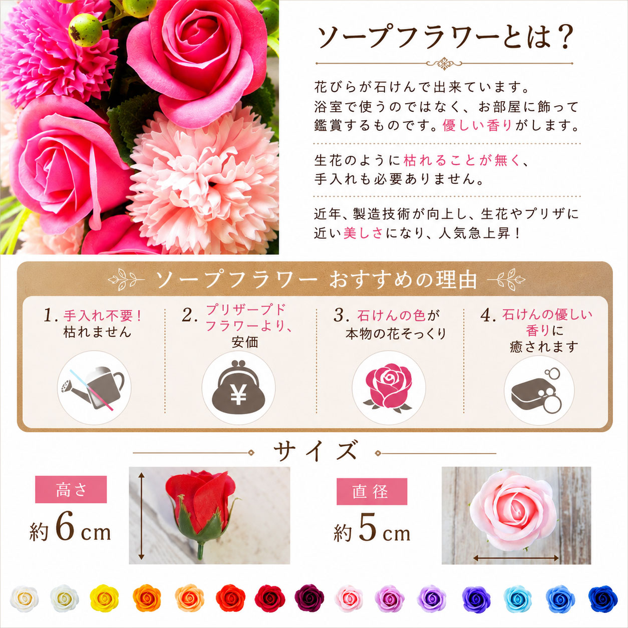 ソープフラワーとは