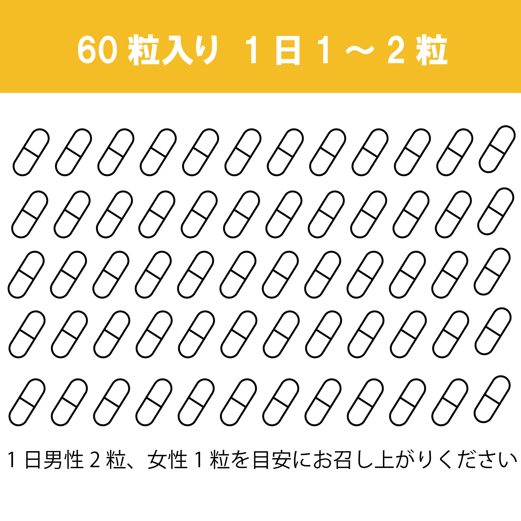60粒入り 1日1〜2粒