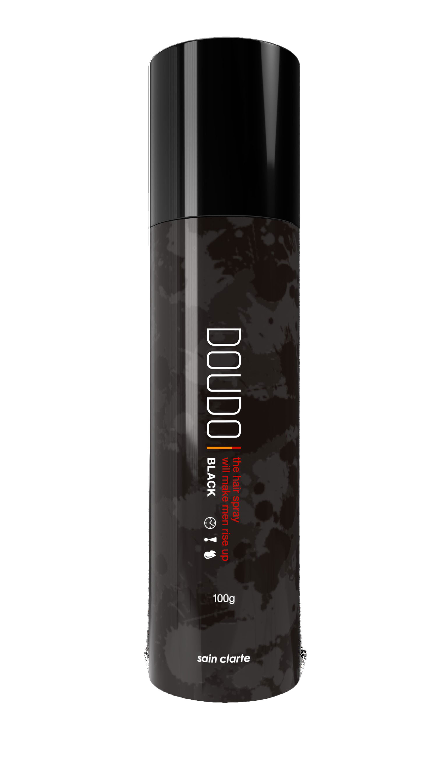 DOUDO ボリュームアップヘアスプレーブラック　3本 楽天市場】薄毛隠し 増毛スプレー【DOUDO ドウド 100g