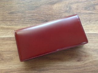 コードバン(馬尻革)×本ヌメ革　長財布（小銭入れ無し）/札入れ メンズ |  | 03