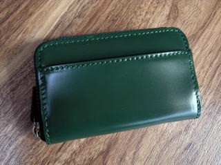 コードバン(馬尻革)×本ヌメ革(牛革)　ラウンドファスナー小銭入/財布 メンズ |  | 05