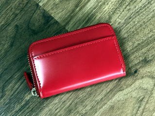 コードバン(馬尻革)×本ヌメ革(牛革)　ラウンドファスナー小銭入/財布 メンズ |  | 07