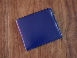 コードバン(馬尻革)×本ヌメ革　カード札入れ二つ折り財布(小銭入れ無し)/札入れ メンズ |  | 07
