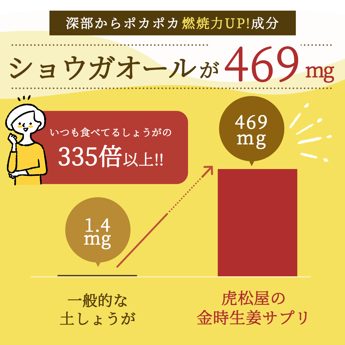 金時しょうが 粒タイプ 120粒 【送料無料】無添加・無農薬栽培された