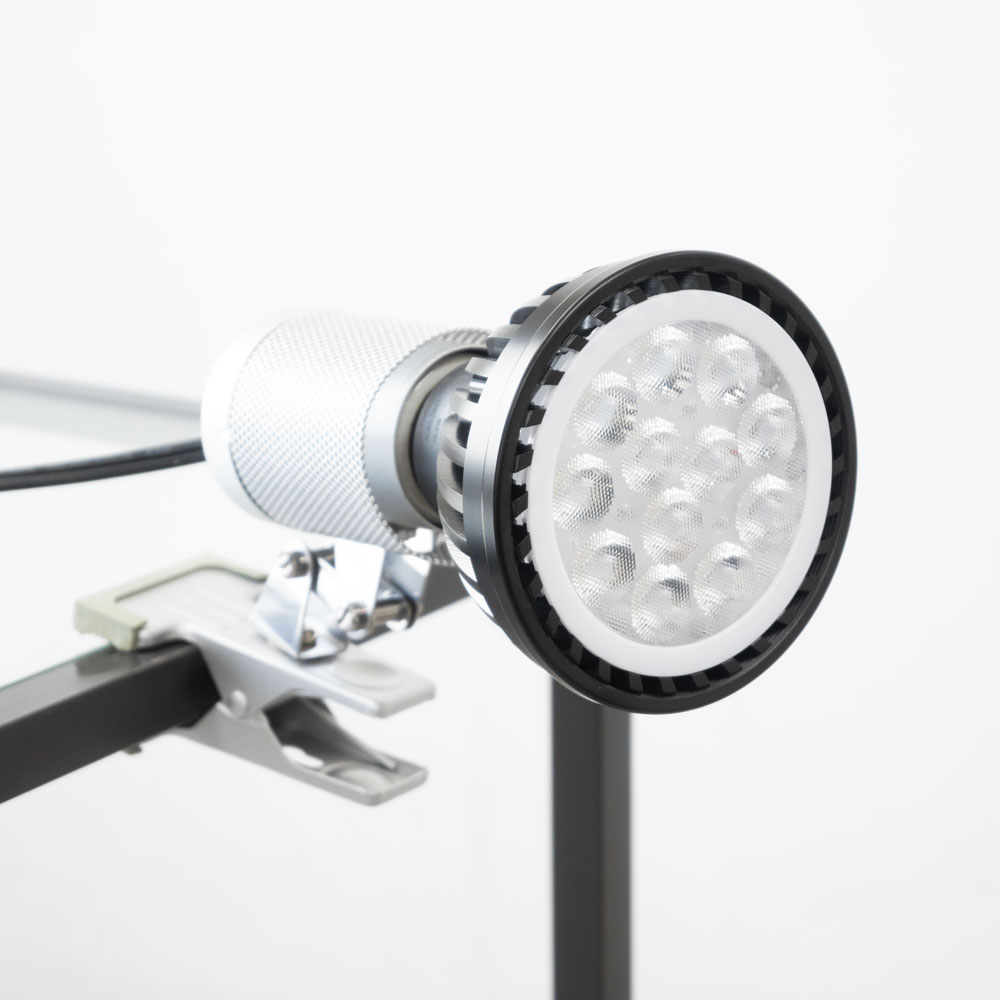 LED植物育成ライト クリップ式 観葉植物用育成ライト＋クリップスタンドセット PLANTS NEXLIGHT PAR30