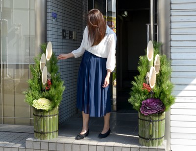 ハンドメイド　ナチュラル門松　大セット ハンドメイド ナチュラル門松 大セット 楽天市場】門松 セットの通販