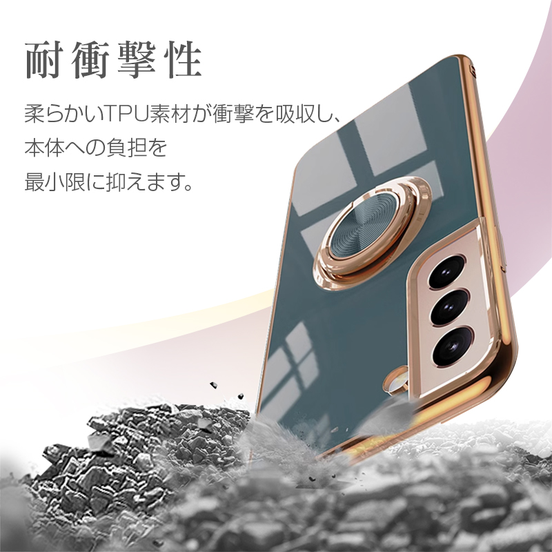 Galaxy S30 Ultra S30＋ S30 S21 Ultra S21＋ S21 S20 Ultra S20＋ S20 スマホ ケース カバー リング 付き スタンド機能 TPU ソフト |  | 03