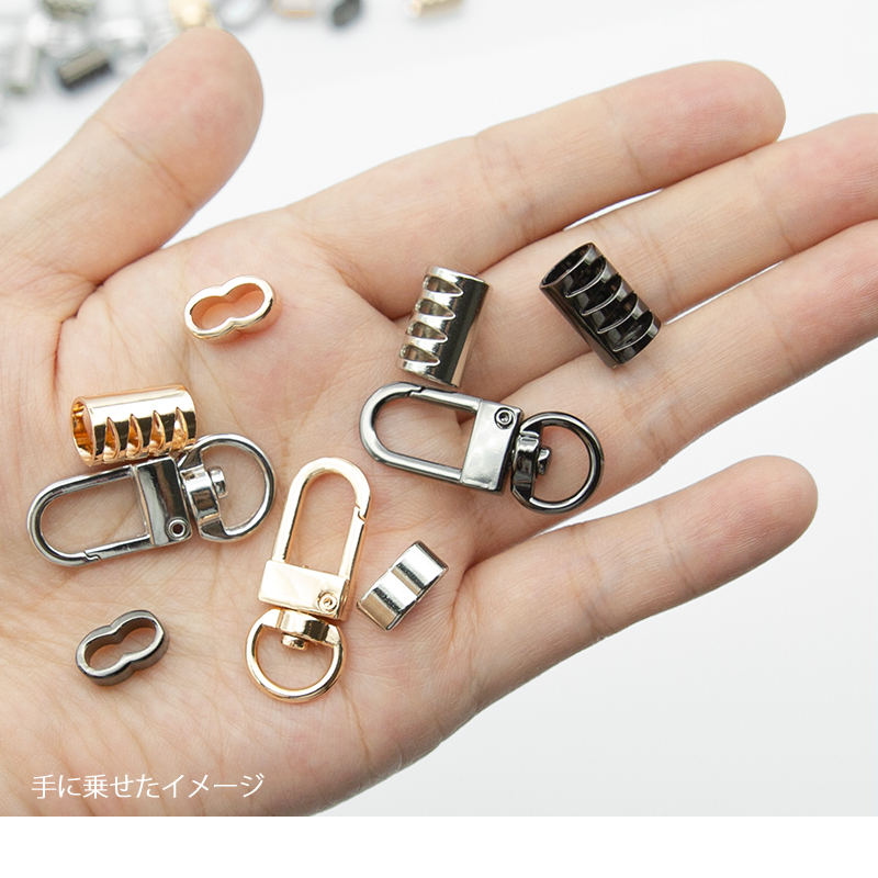 スマホ ショルダー ストラップ パーツ 金具 ダブルカン ストラップ メタル 調節 アジャスター キーホルダ ストラップ止めパーツ 手作り スマホアクセサリーDIY |  | 04