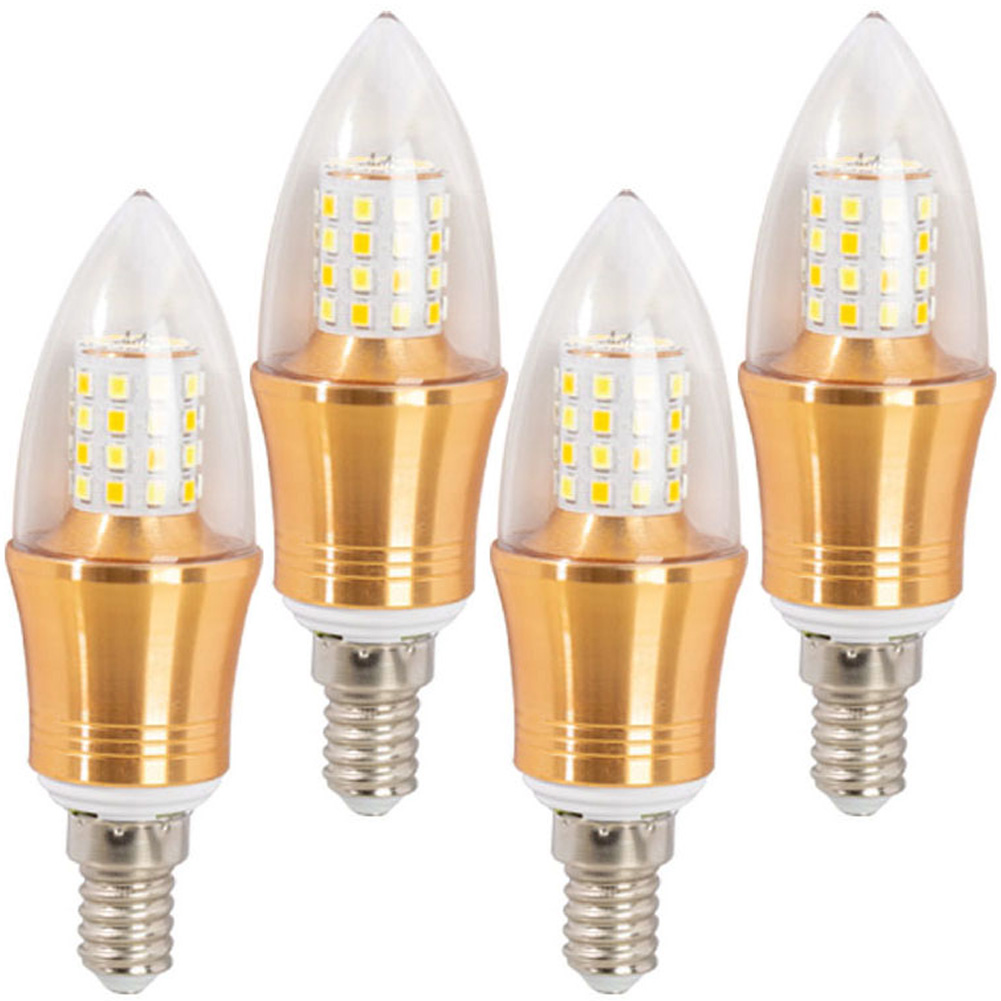 LED電球 シャンデリア球 E14 E17 調光可能 リモコン操作 6W 60W形相当