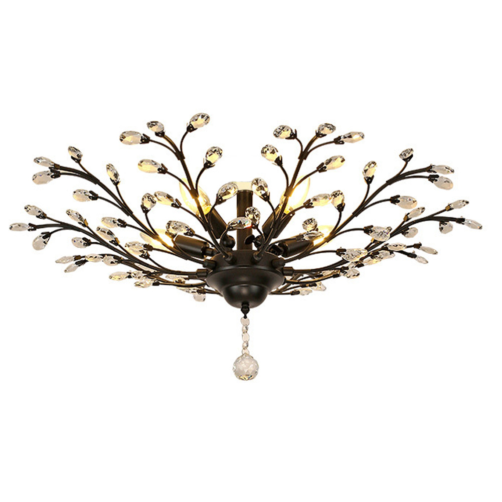 シャンデリア 4灯 照明器具 LED 天井照明 シーリングライト 豪華 家電