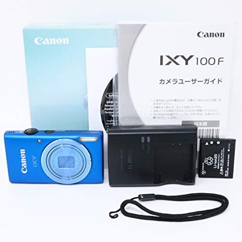 低価格のCanon デジタルカメラ IXY 100F(ブルー) 光学8倍ズーム 広角