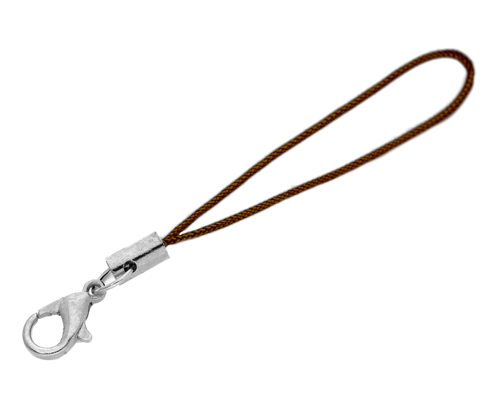 『10個』 ストラップ 黒 黄色 緑 茶色 青 白 紐 カニカン付 ストラップパーツ ハンドメイド アクセサリーパーツ 材料 |  | 04