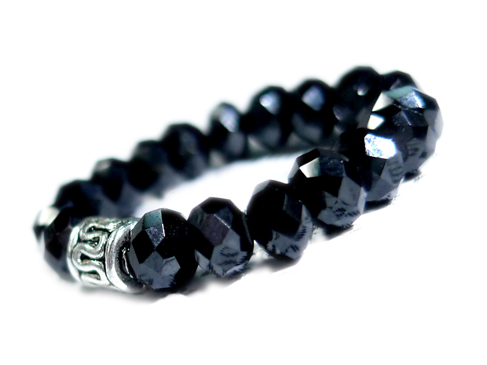 ブラックスピネル リング 指輪 メンズ レディース パワーストーン