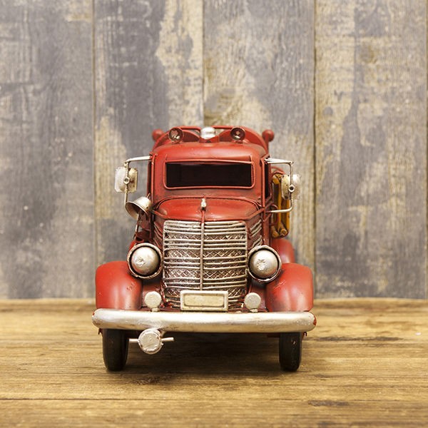 アメリカン レトロ ヴィンテージカー ブリキおもちゃ 消防車