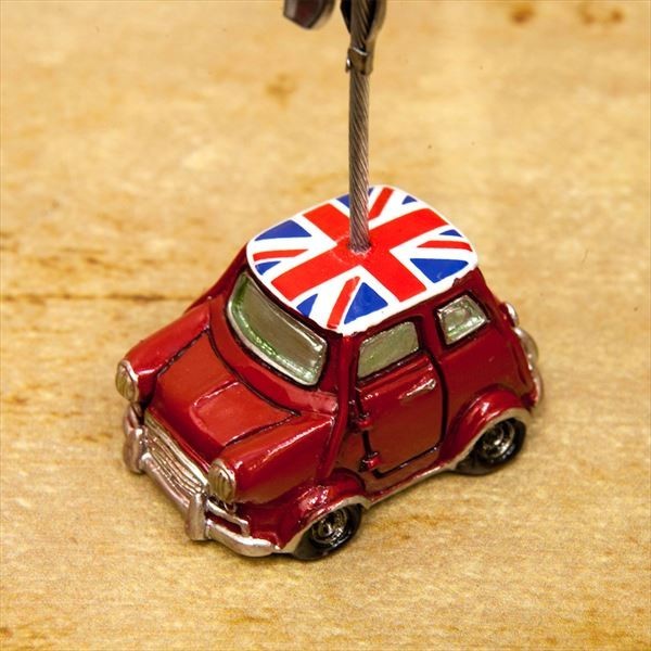 クリスマスファッション アメリカン レトロ カードスタンド ミニクーパー ローバー ミニ 乗用車