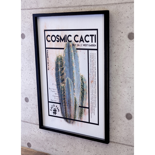 木製看板 ウッドボード  Frame CACTUS   40x60｜sakae-daikyo｜04