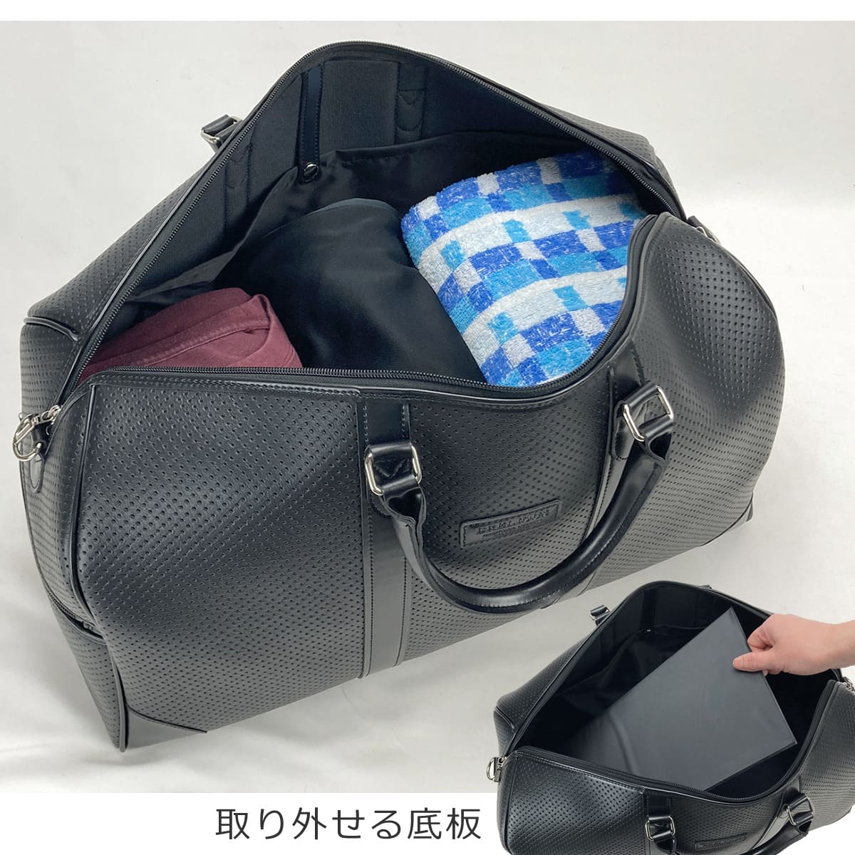 BRELIOUS（ブレリアス） ボストンバッグ メンズ 2way 豊岡製鞄 40代 50