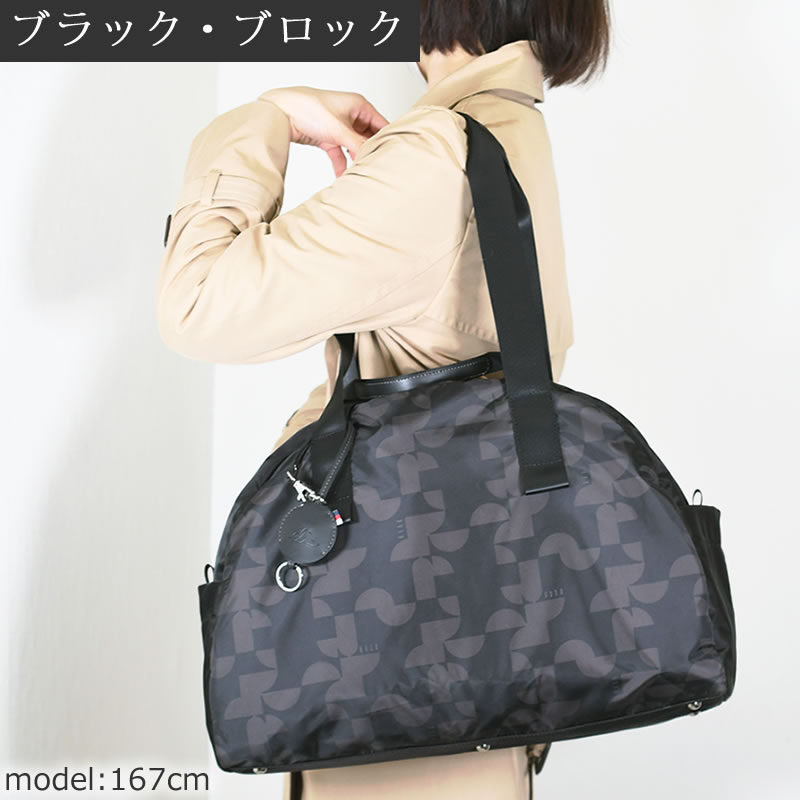 ELLE（エル） ボストンバッグ レディース 小さめ ブランド 軽い 