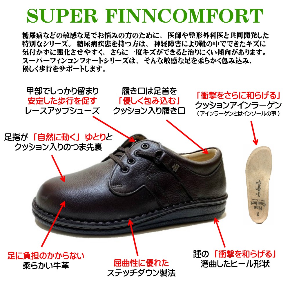 Finn Comfort フィンコンフォート レディース メンズ 兼用 靴