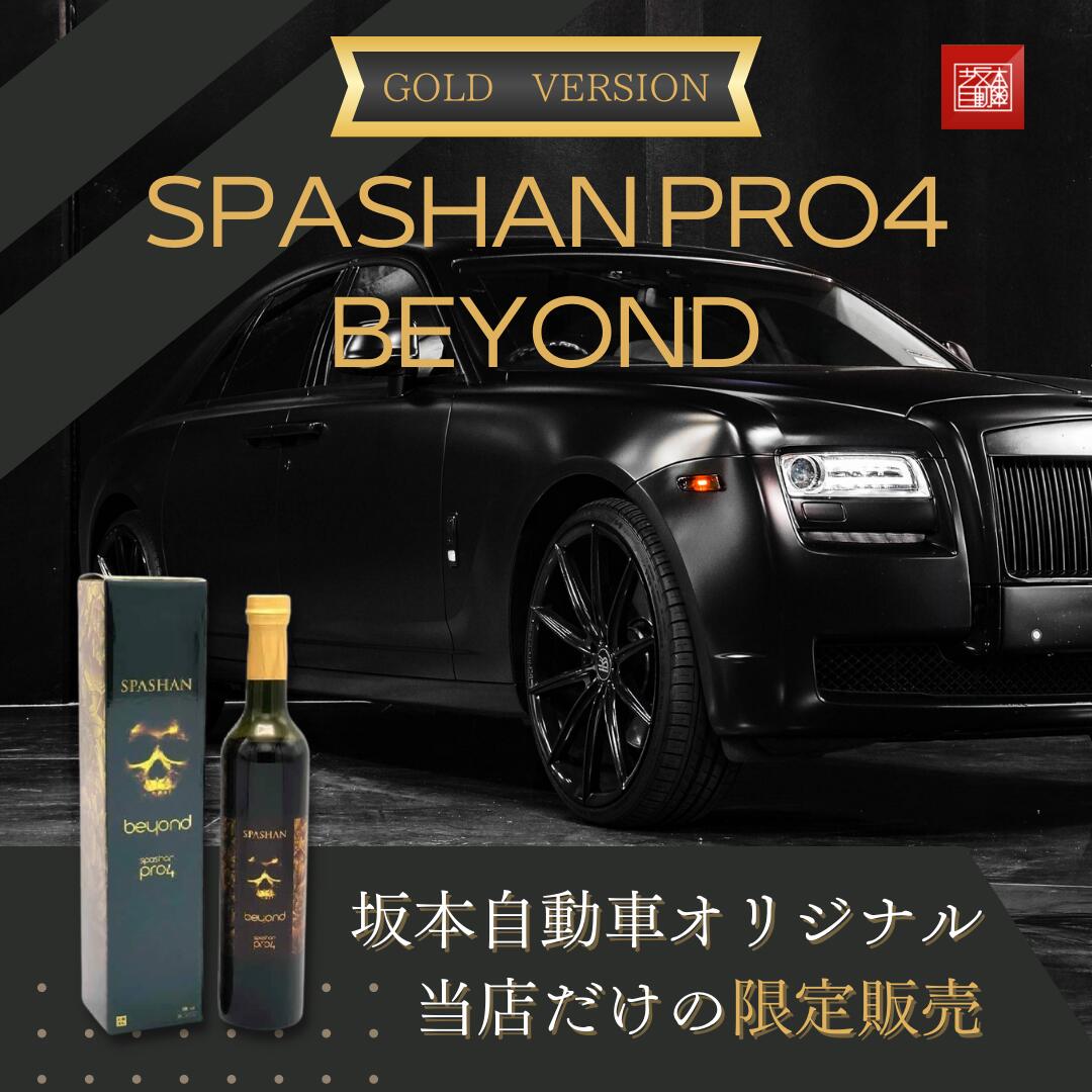 SPASHAN PRO4 beyond GOLD FINAL EDITION スパシャンプロ4 ビヨンド 