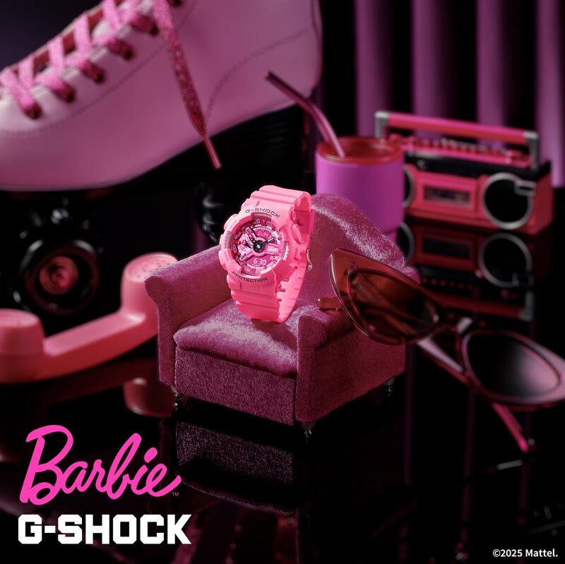 G-SHOCK G-SHOCK Gショック アナデジ バービー Barbie コラボ 限定