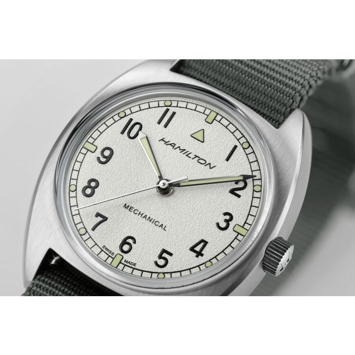HAMILTON ハミルトン カーキKHAKI パイロットパイオニア メカ NATO