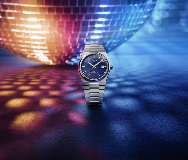独創的 TISSOT 自動巻きモデル ブルー文字盤 PRX ティソ 正規品TISSOT 時計