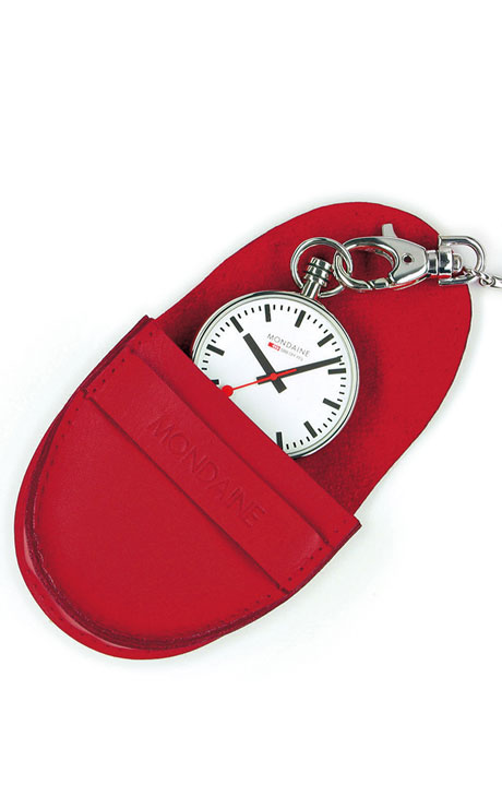 MONDAINE モンディーン　スイス製 時計 レザー MONDAINE（モンディーン） 【】「ポケットウォッチ 」懐中時計 専用