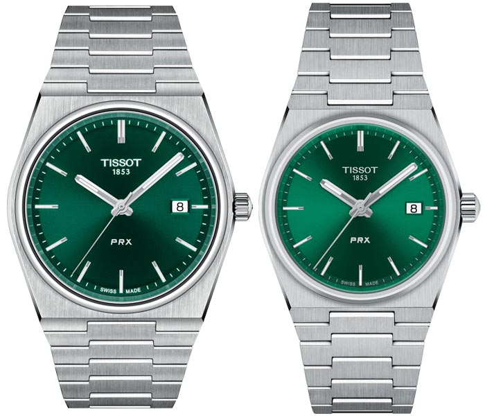 TISSOT PRX ターコイズ 時計 40mm TISSOT PRX 40mm POWERMATIC80