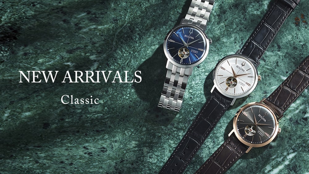 BULOVA】ブローバ 腕時計 メンズ 【クラシック】自動巻き 41ミリ