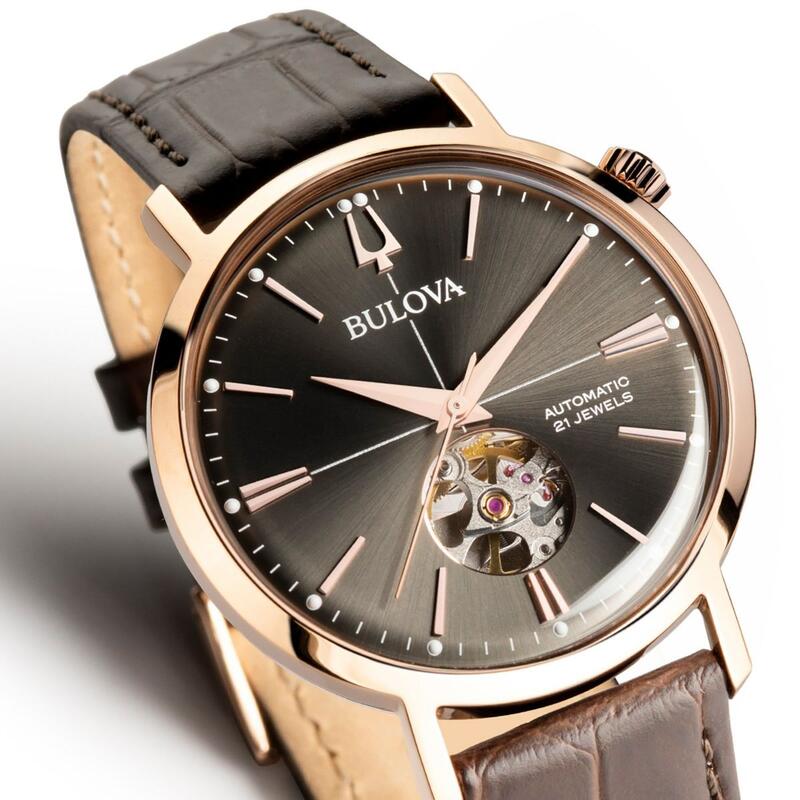 BULOVA】ブローバ 腕時計 メンズ 【クラシック】自動巻き 41ミリ