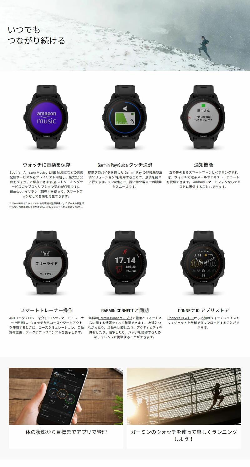 日本最大級の品揃え GARMIN ガーミン メーカー保証付 955 スマート