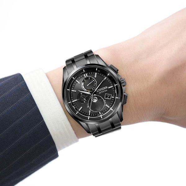 CITIZEN シチズン ATTESA アテッサ 月齢自動計算機能「ルナプログラム