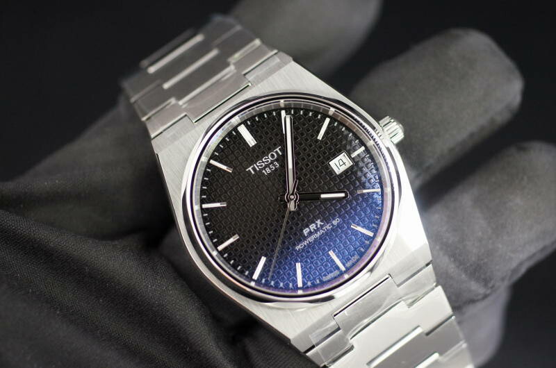 TISSOT（ティソ） PRX 2024新作 河村勇輝 選手 着用モデル ブラック