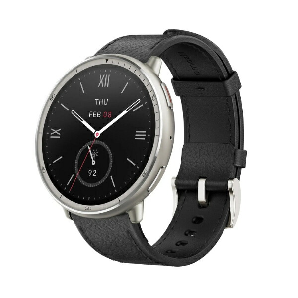 Amazfit Amazfit Active 2 ブラックレザー（プレミアムバージョン 