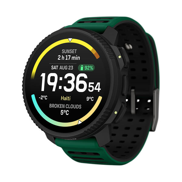 SUUNTO VERTICAL 2　ステンレスモデル　アウトドアの長距離冒険やトレーニングに最適なアドベンチャーウォッチ　AMOLEDディスプレイ　GPS　スマートウォッチの画像