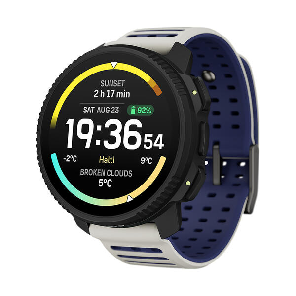 SUUNTO VERTICAL 2　ステンレスモデル　アウトドアの長距離冒険やトレーニングに最適なアドベンチャーウォッチ　AMOLEDディスプレイ　GPS　スマートウォッチの画像
