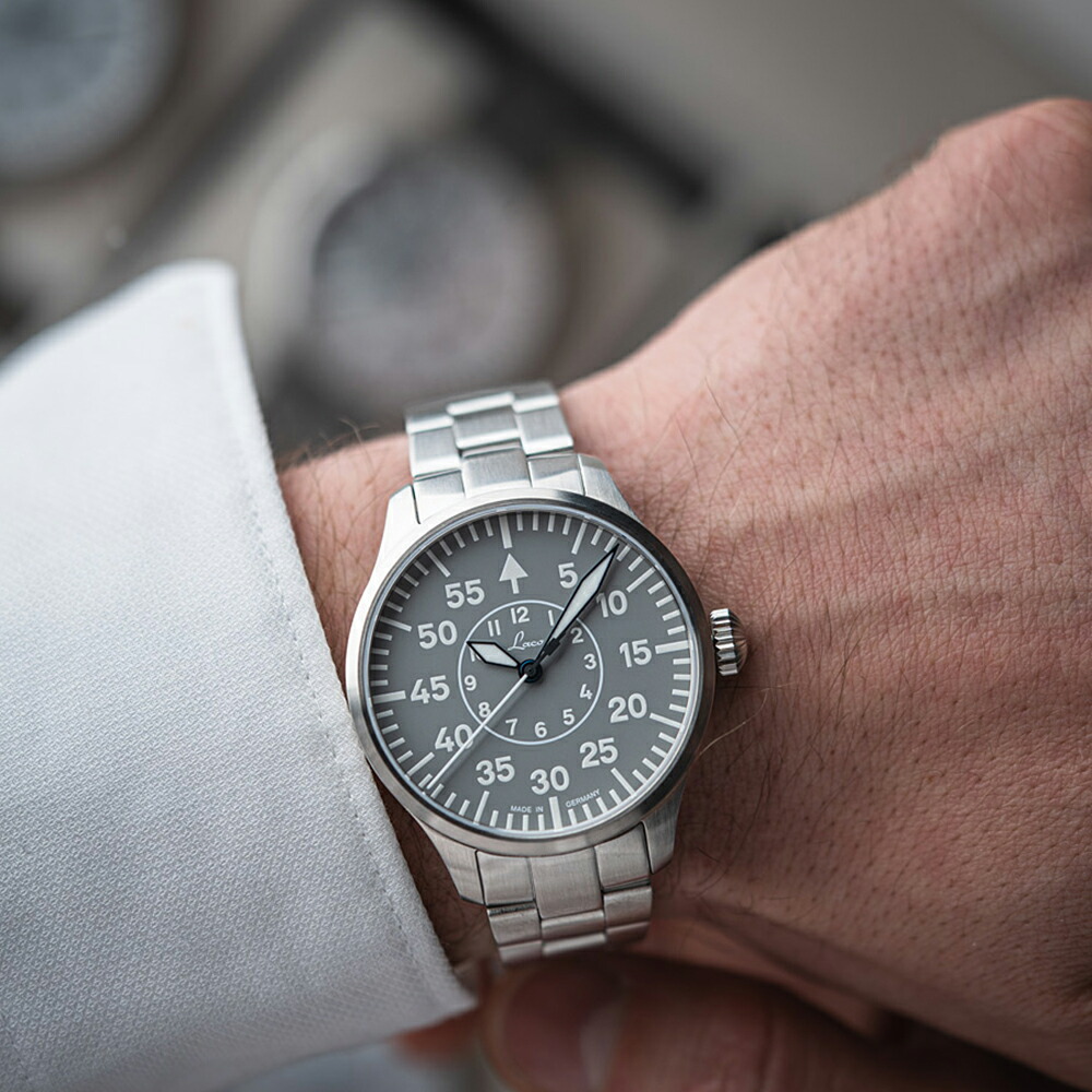 Laco（ラコ） パイロットウォッチ ドイツ製 Aachen39 Grau アーヘン39 
