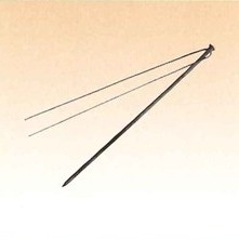 乾産業(INUI) 番線付杭芯金物 L400 入数：100本 : 佐勘金物店