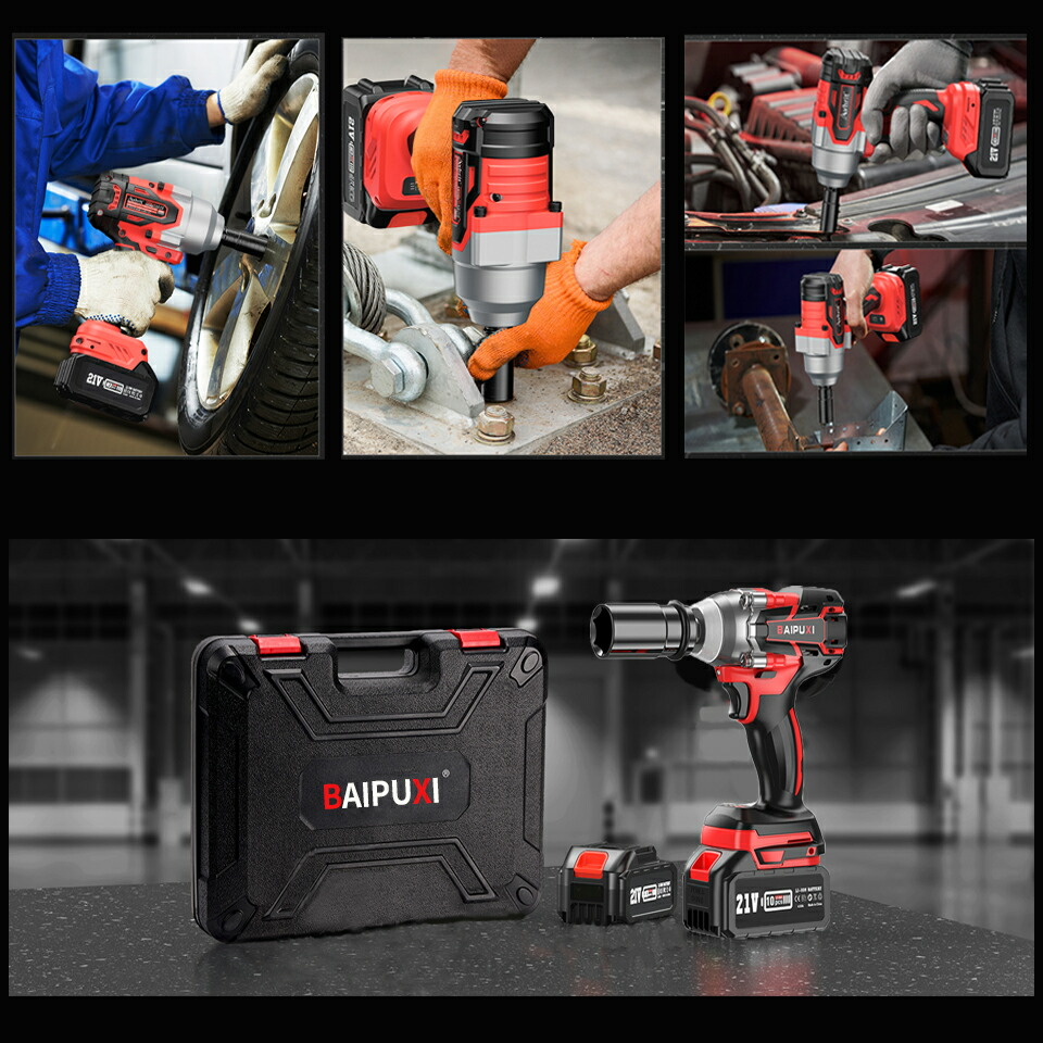 インパクトレンチ タイヤ交換 電動インパクトレンチ タイヤ交換 インパクトレンチ マキタ互換 マキタ 18v 対応 電動トルクレンチ インパクトドライバー 充電式 |  | 09