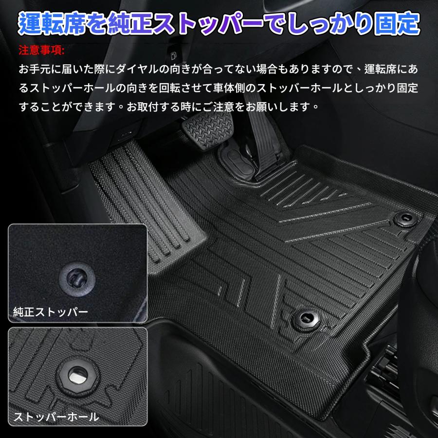 ホンダ N BOX JF5 JF6 3D フロア マット ラゲッジ 車種 専用 TPE 防水