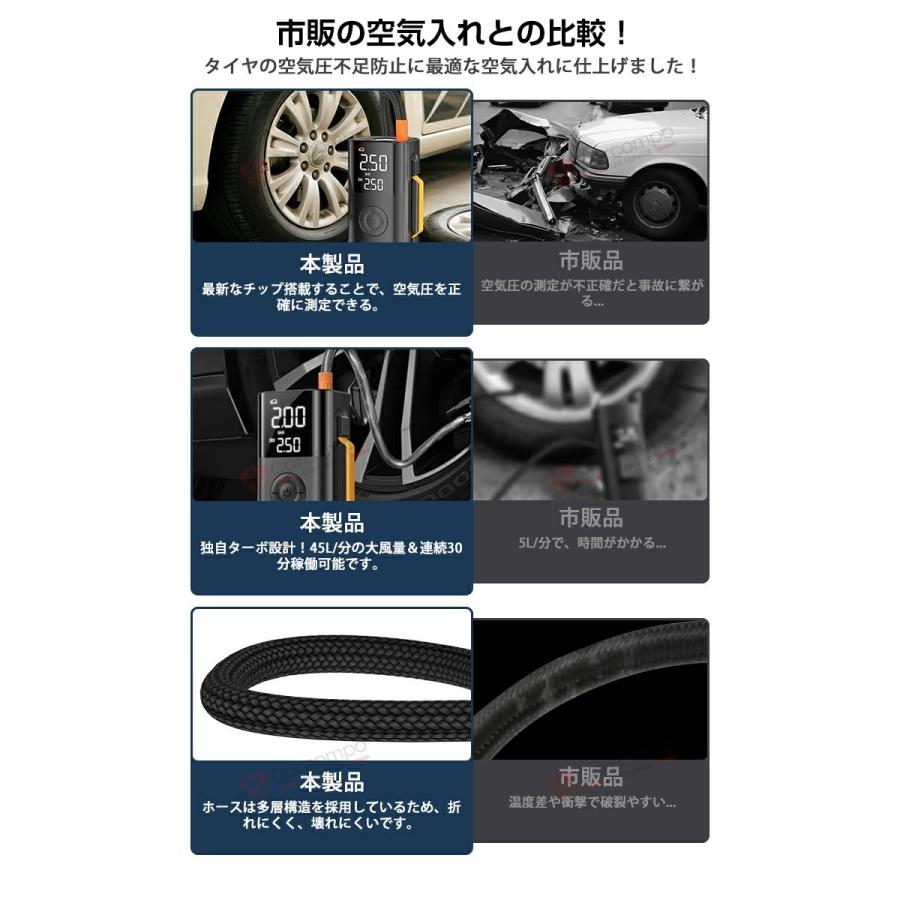 2025 ジャンプ スターター 電動 空気 入れ 12V 車用 エンジン モバイル